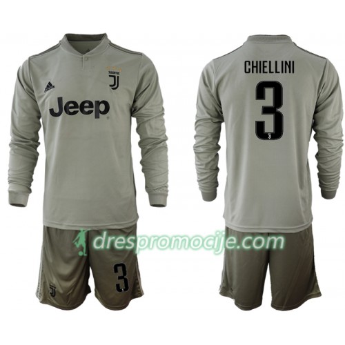 Juventus Dres CHIELLINI 3 Dječji Gostujući 2018/19 Dugim Rukavima Juventus Dres CHIELLINI 3 Dječji Gostujući 2018/19 Dugim Rukavima